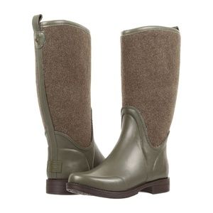 Ugg rain/winter boots in olive green